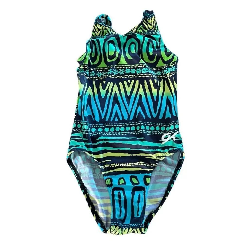GK Elite Maui Waters Gymnastics Leotard